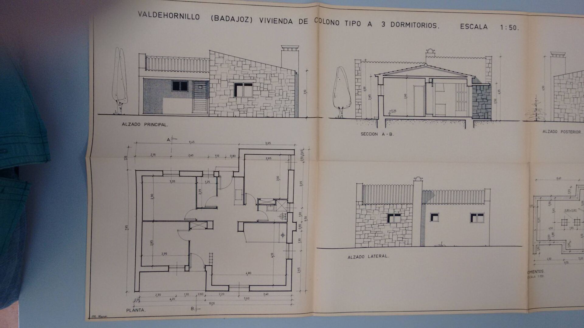 Vivienda de colono · Tipo A